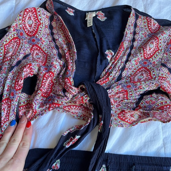 two piece raga skirt set - Picture 9 of 9